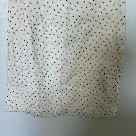 Princess Polly Natalina White Rose Floral Mini Dress Sundress Summer Size 4 - Picture 5 of 13